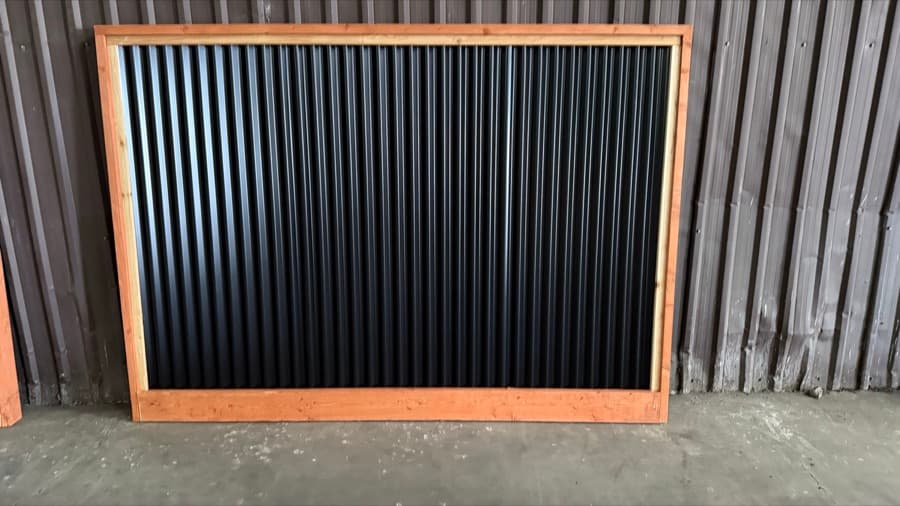 Wood & Steel — Lattice Top — built and finished at the NorthStar shop in Bolton, Ontario