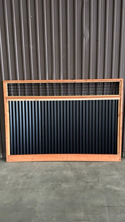 Wood & Steel — Lattice Top — built and finished at the NorthStar shop in Bolton, Ontario