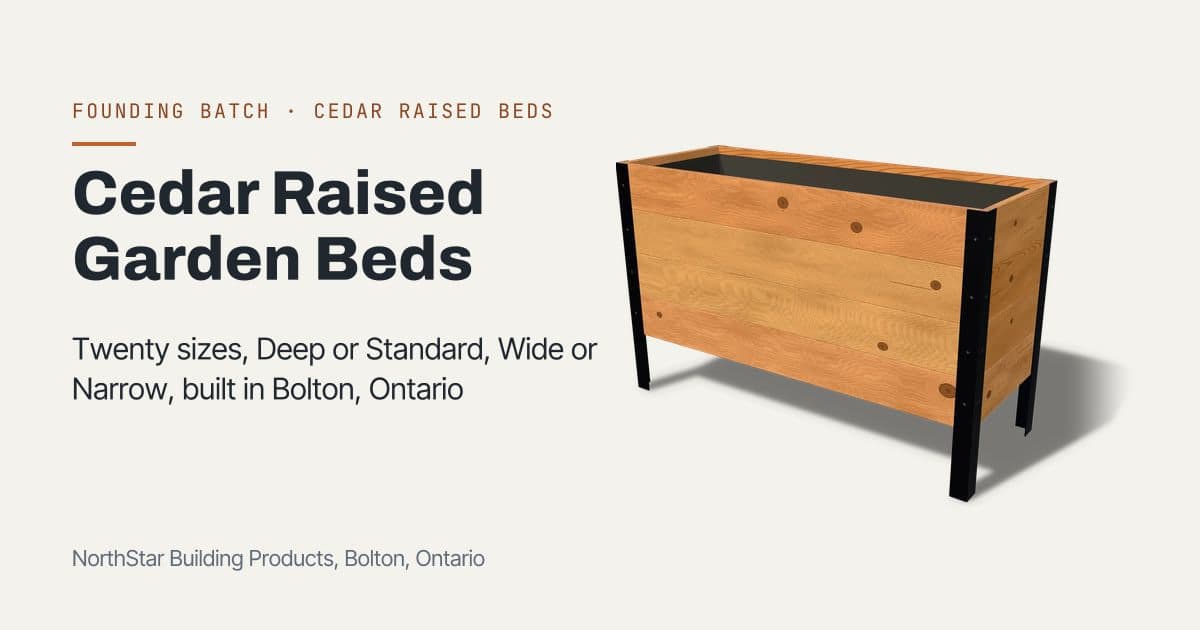 How long does a cedar raised garden bed really last?