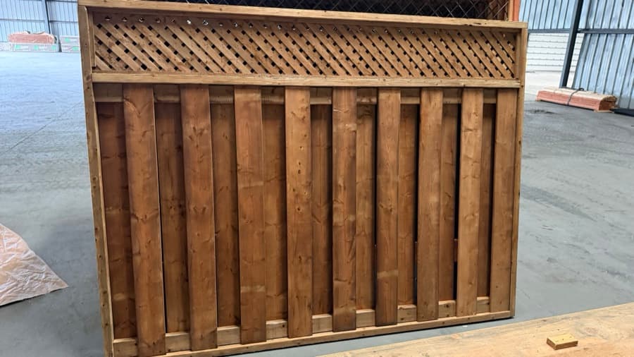 Pressure-Treated Lattice Top — built and finished at the NorthStar shop in Bolton, Ontario