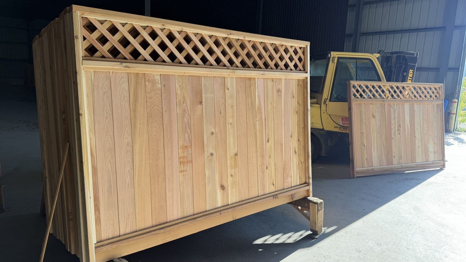 An order staged and ready for customer pickup